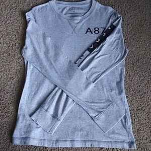 Grey aeropostale long sleeve shirt